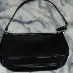 Coach Black Leather Handbag